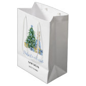 Sac Cadeau Moyen Bébé il fait froid devant Peter Rabbit (Devant Angle)