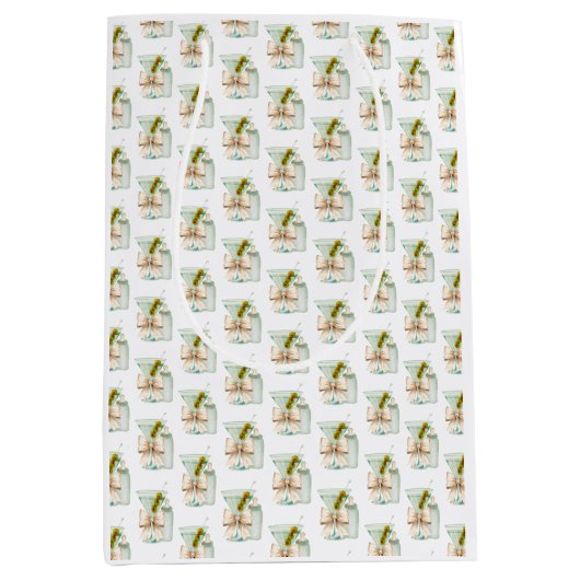 Sac Cadeau Moyen Bébé Martini (Devant)
