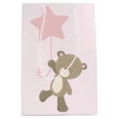 Sac Cadeau Moyen Bébé mignon ours en peluche (Devant)