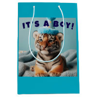 Bébé mignon Révéler Garçon Bleu Bébé Tiger