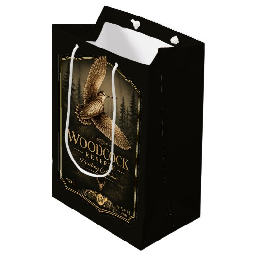 Sac Cadeau Moyen Bécasse (Devant Angle)