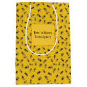 Sac Cadeau Moyen Bees'n Honeypeb (Devant)