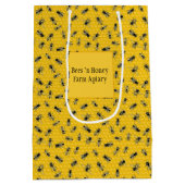 Sac Cadeau Moyen Bees'n Honeypeb (Dos)