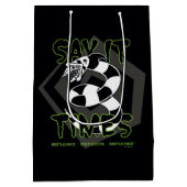 Sac Cadeau Moyen Beetlejuice | Say It 3 Times (Dos)