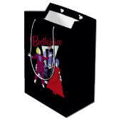 Sac Cadeau Moyen Beetlejus | Beetlejus & Lydia Mariage (Dos Angle)