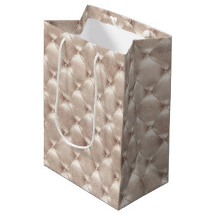 Sac Cadeau Moyen Belle Mariage Champagne Glamour Salle de Réceptio