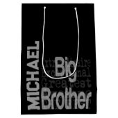 Sac Cadeau Moyen Big Brother Extraordinaire CUSTOM (Dos)