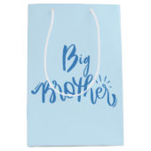 Sac Cadeau Moyen Big Brother Typographie Moids Texte (Devant)
