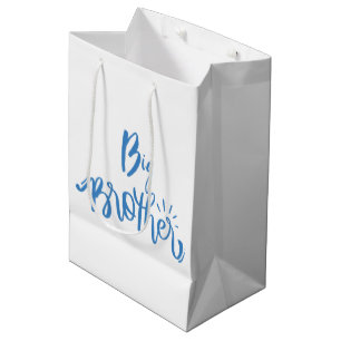 Sac Cadeau Moyen Big Brother Typographie Moids Texte