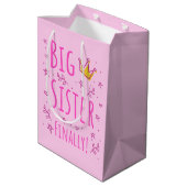 Sac Cadeau Moyen Big Sister III (Dos Angle)