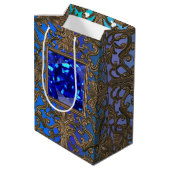 Sac Cadeau Moyen Bijou Peacock (Dos Angle)