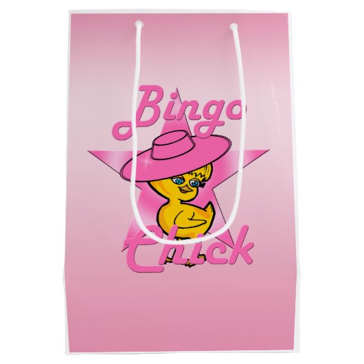Sac Cadeau Moyen Bingo Chick #8 (Dos)