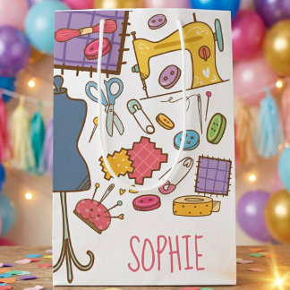 Sac Cadeau Moyen Birthday craft and art 