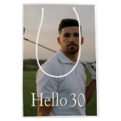 Sac Cadeau Moyen Birthday Golf-30  (Devant)