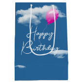 Sac Cadeau Moyen Birthday Swing Hanging From a Cumulus Cloud (Dos)