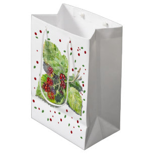 Sac Cadeau Moyen BlackBerry vert et rouge