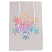Sac Cadeau Moyen Blanche-Neige simple (Dos)