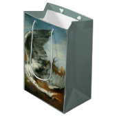 Sac Cadeau Moyen Blessé Heron (par George Frederick Watts) (Devant Angle)