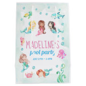 Sac Cadeau Moyen Bleu ciel (Dos)