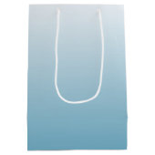 Sac Cadeau Moyen Bleu d'ange à deux tons (Dos)