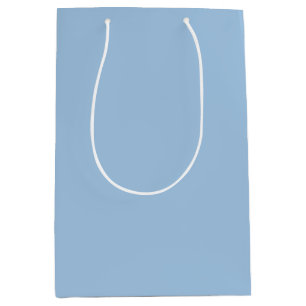 Sac Cadeau Moyen Bleu doux d'hiver