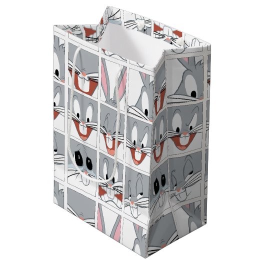 Sac Cadeau Moyen Blocs d'expression BUGS BUNNY™ (Devant Angle)