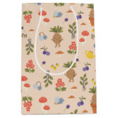 Sac Cadeau Moyen Blooms magiques Mandrake Motif (Devant)