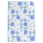 Sac Cadeau Moyen Blue-Themed Birthday (Dos)