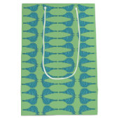 Sac Cadeau Moyen Bluebird rayé (Dos)