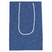 Sac Cadeau Moyen Blues-jean fraîches de denim (Dos)