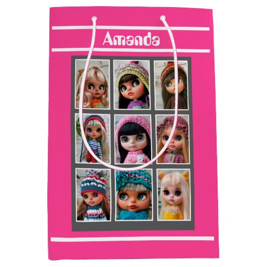 Sac Cadeau Moyen blythe photos poupées (Devant)