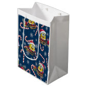 Sac Cadeau Moyen Bob l'éponge  (Devant Angle)