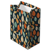 Sac Cadeau Moyen Boho Bliss Fall Leaves (Devant Angle)