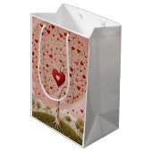 Sac Cadeau Moyen Bois (Dos Angle)