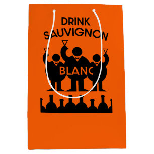 Sac Cadeau Moyen Boisson de vin Sauvignon Blanc