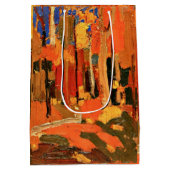 Sac Cadeau Moyen Bon thanksgiving, couleurs d'automne (Dos)