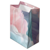 Sac Cadeau Moyen Bonbons de coton Abstrait (Devant Angle)