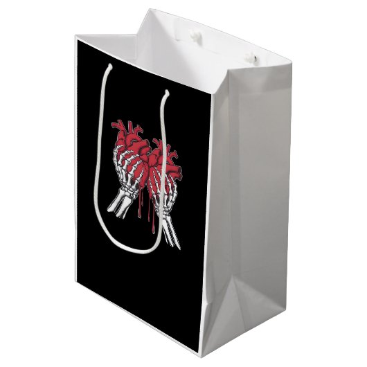 Sac Cadeau Moyen Bone To Be Your Valentine - Valentines Day Funny S (Devant Angle)