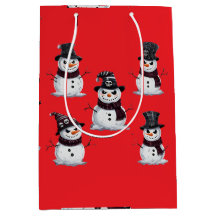 Bonhomme de neige gothique