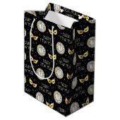 Sac Cadeau Moyen Bonne année (Dos Angle)