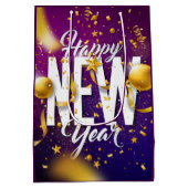 Sac Cadeau Moyen Bonne année (Dos)