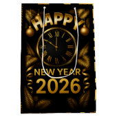 Sac Cadeau Moyen "Bonne année 2026" (Dos)