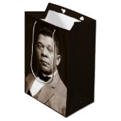 Sac Cadeau Moyen Booker Washington : African American Educator (Devant Angle)