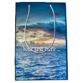 Sac Cadeau Moyen Bora Bora Ocean View Photographie (Devant)