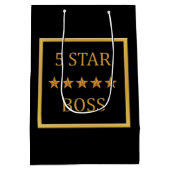 Sac Cadeau Moyen Boss Day Cinq étoiles Boss MGB (Dos)
