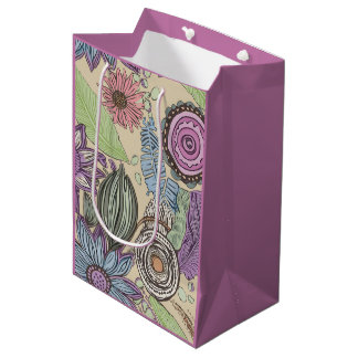 Sac Cadeau Moyen Botanical Bliss