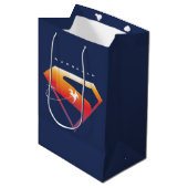 Sac Cadeau Moyen Bouclier Superman de Sunset Soar (Devant Angle)