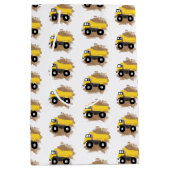 Sac Cadeau Moyen Boue du véhicule de construction de camion de pomp (Devant)