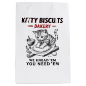 Sac Cadeau Moyen Boulangerie Kitty Biscuits (Devant)
