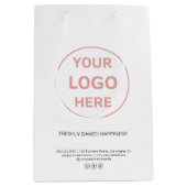 Sac Cadeau Moyen Boulangerie moderne sur mesure (Devant)